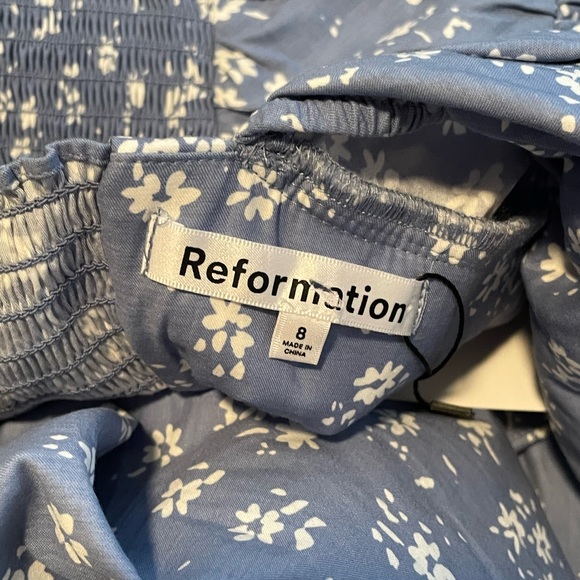 Reformation Rachelle Dress Size 8 Lassen - Picture 4 of 8